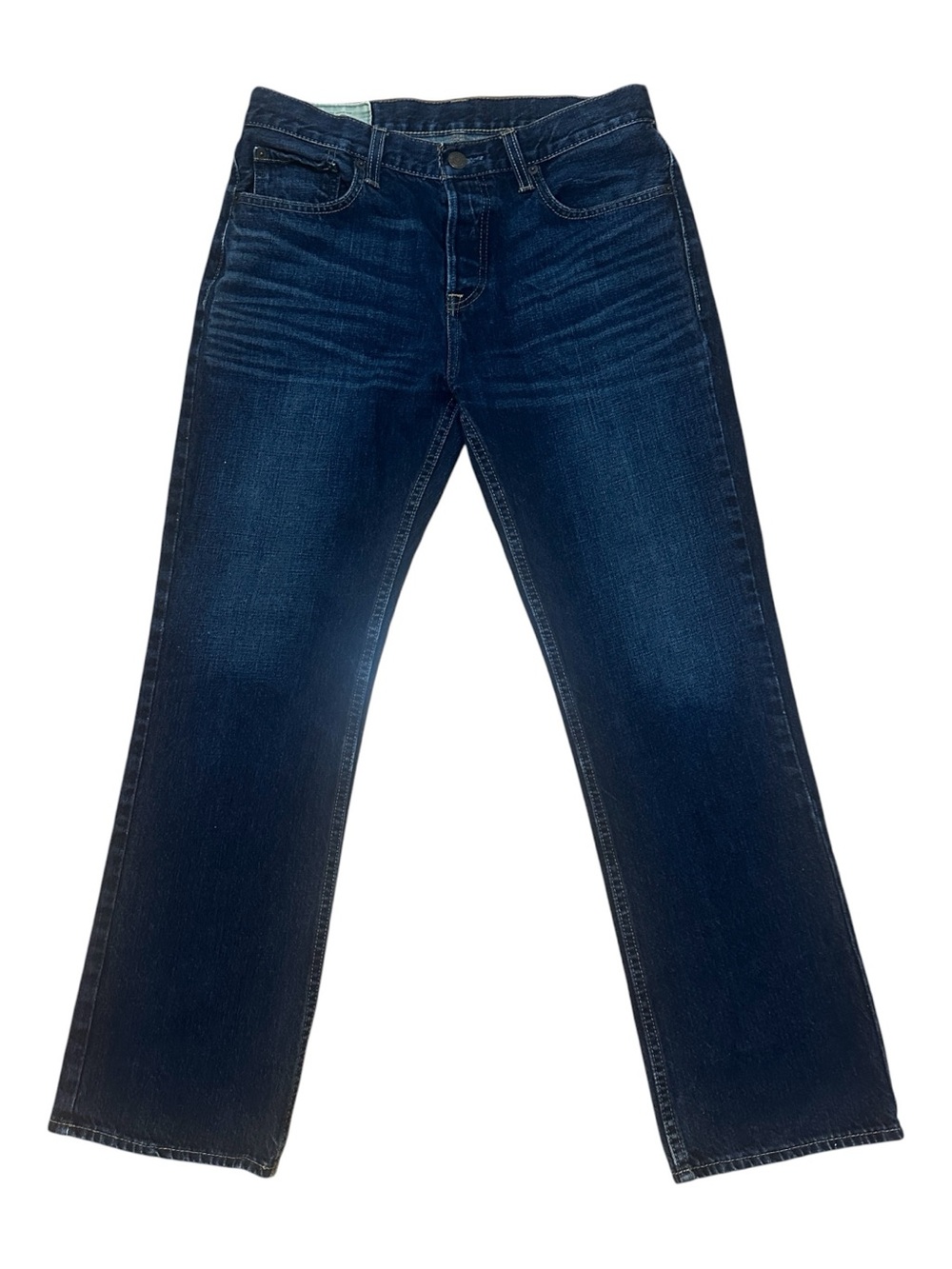 Hollister Men’s Bootcut Jeans 32x30 Dark Wash 100% Cotton